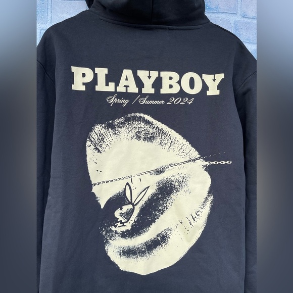 Homme + Femme x Playboy hoodie size medium - Picture 8 of 11